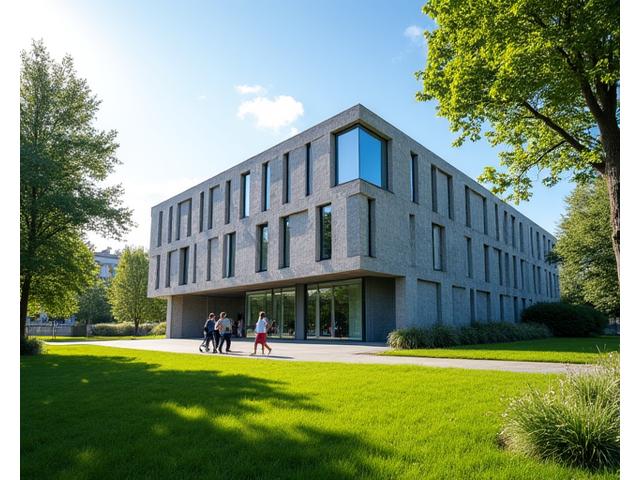 Exterior of the Bailey Allen Hall, NUI Galway.